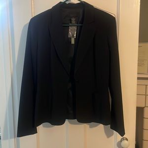 Black womens suit jacket from Limited. New with tags